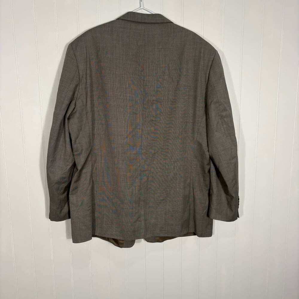 Lauren Ralph Lauren Blazer Wool Sport Coat Classic Neutral 48R - Picture 3 of 12